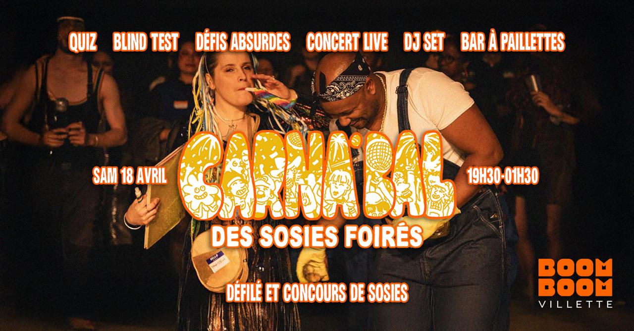 Le Carna’Bal Des Sosies Foirés Débarque À Paris Cover