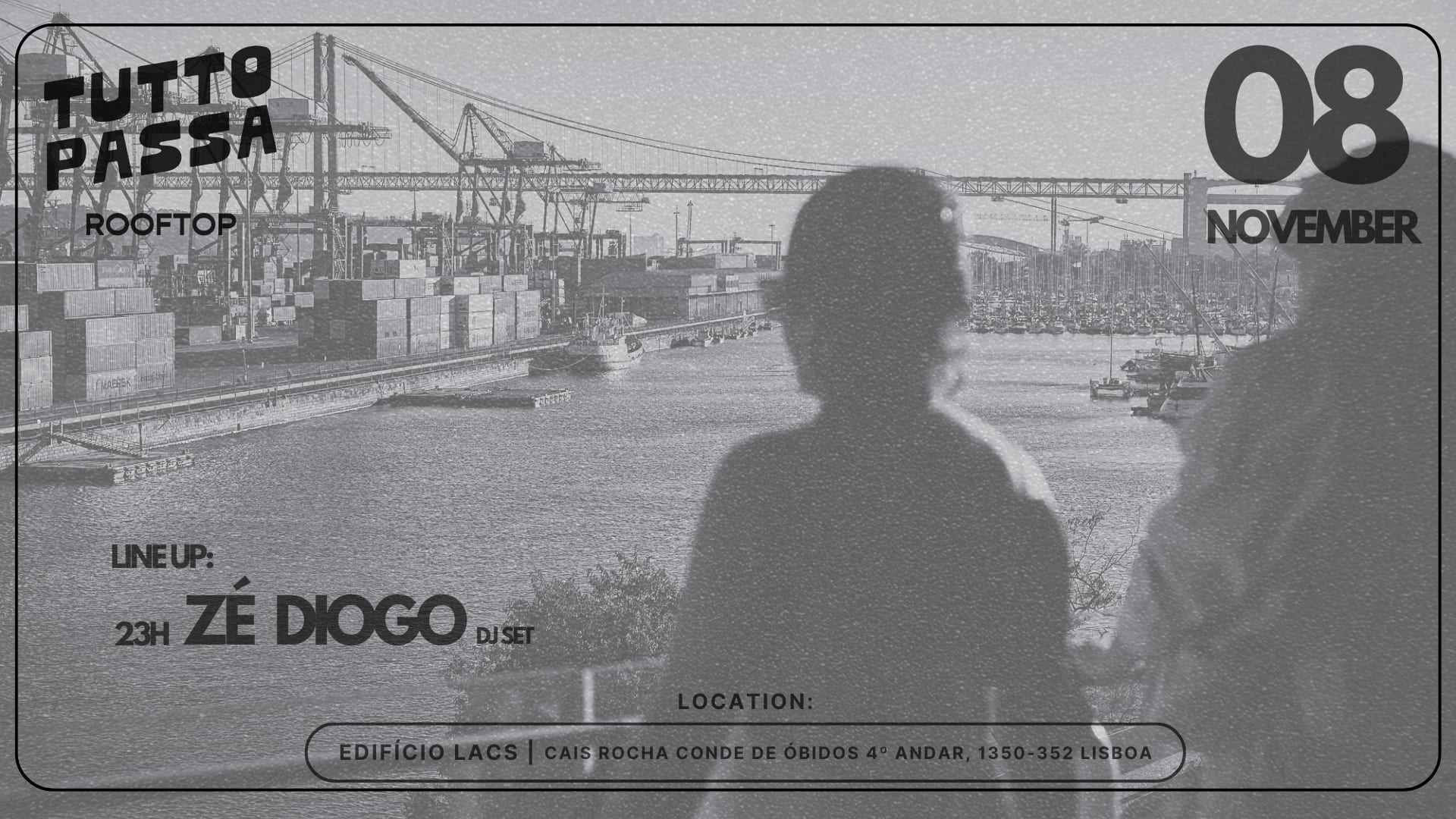 Tutto Passa Rooftop | Dj Zé Diogo (Entrada Livre/Free Entry) Cover