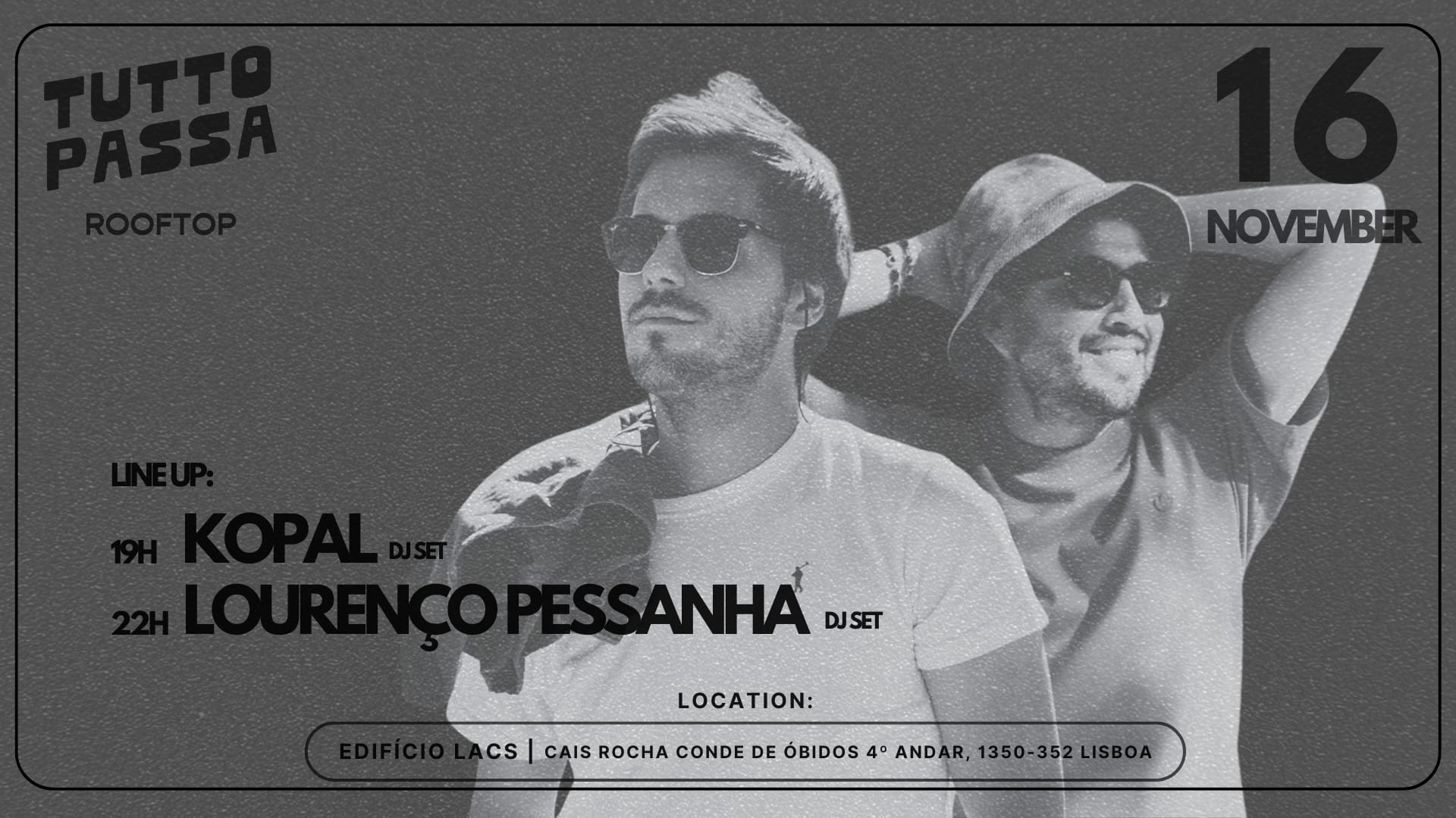 Tutto Passa Rooftop | Dj Kopal & Dj Lourenço Pessanha Cover