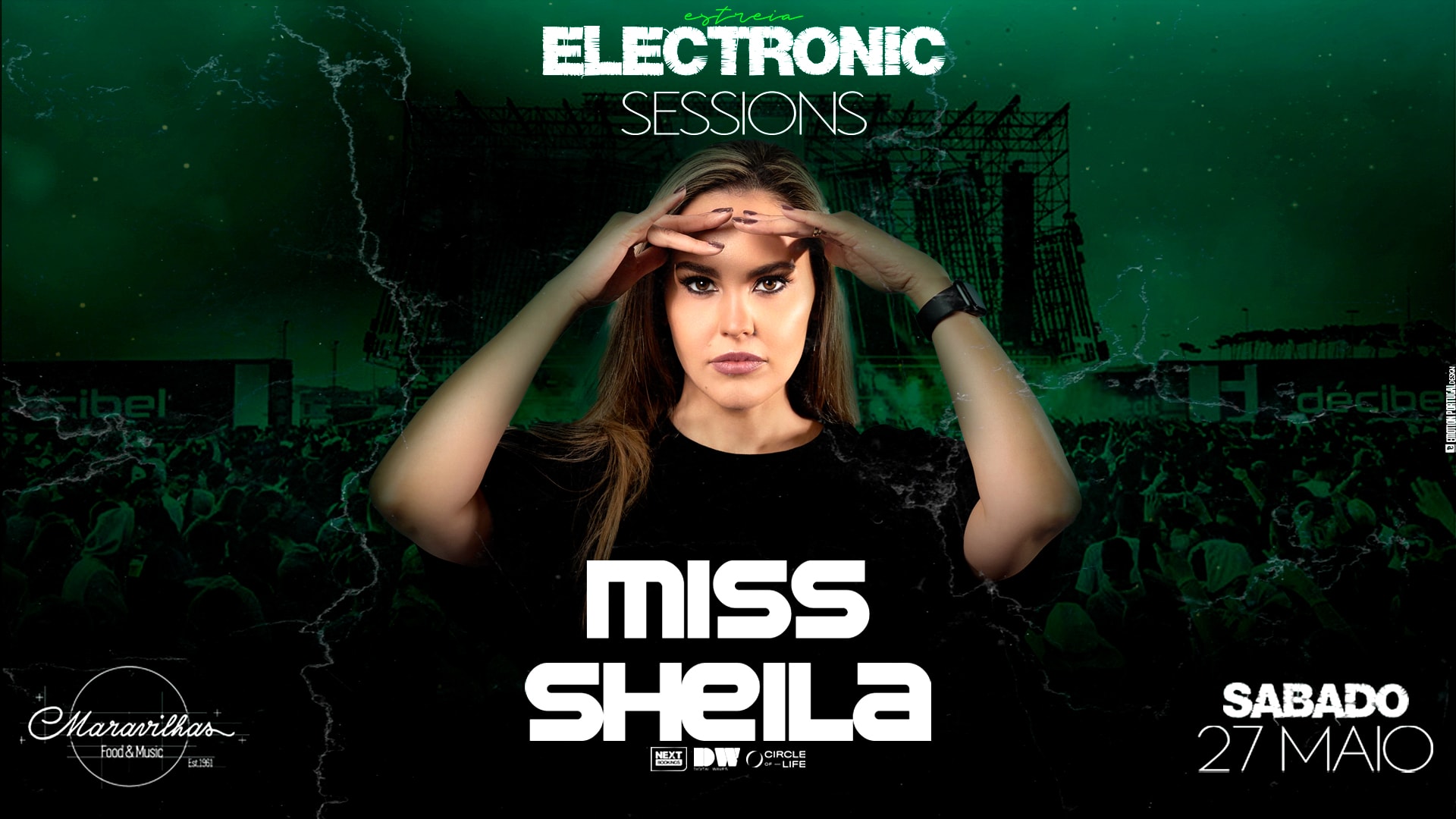Eletronic Sessions W/ Miss Sheila Cover