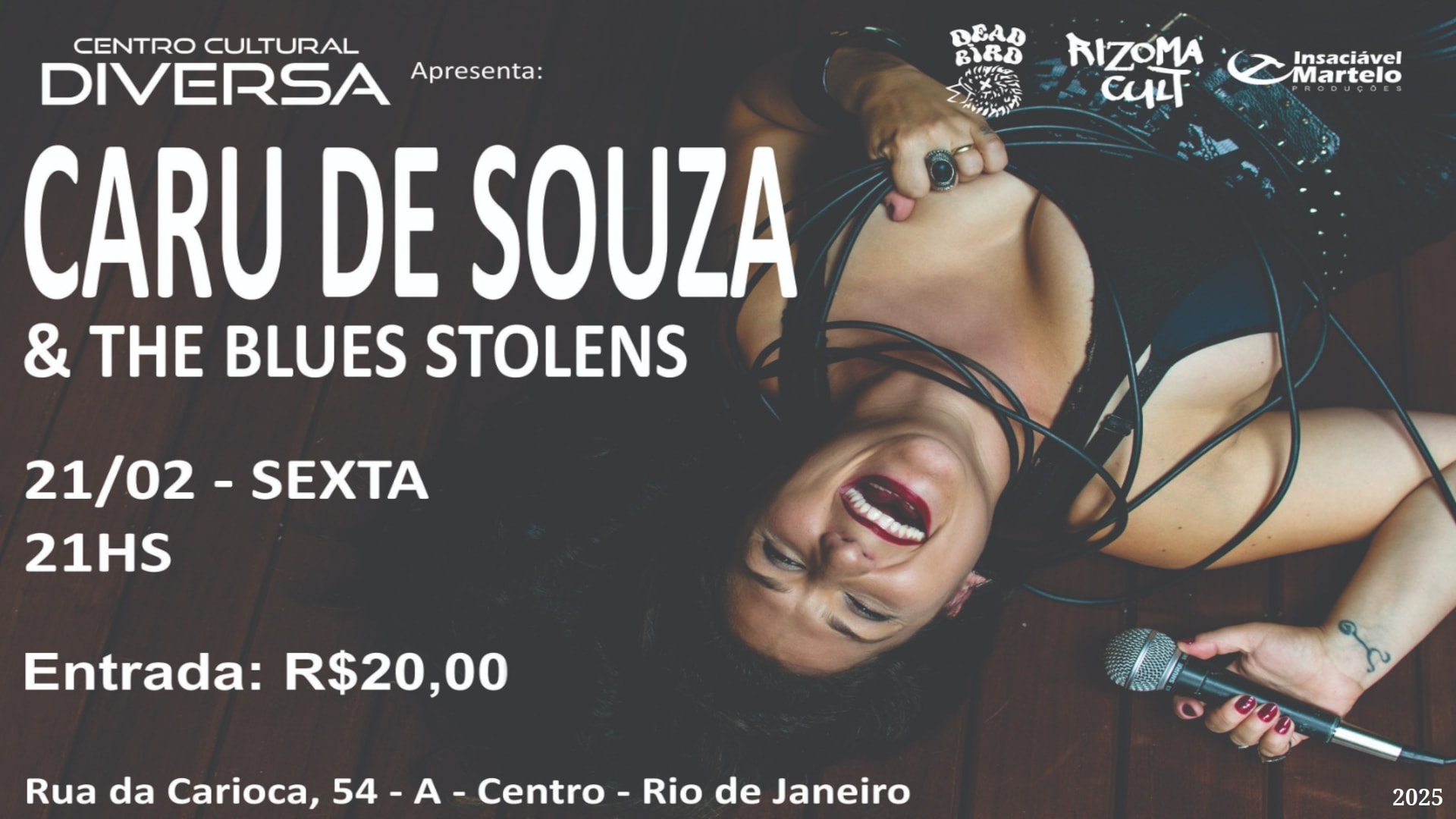 Caru De Souza & The Blues Stolens Cover