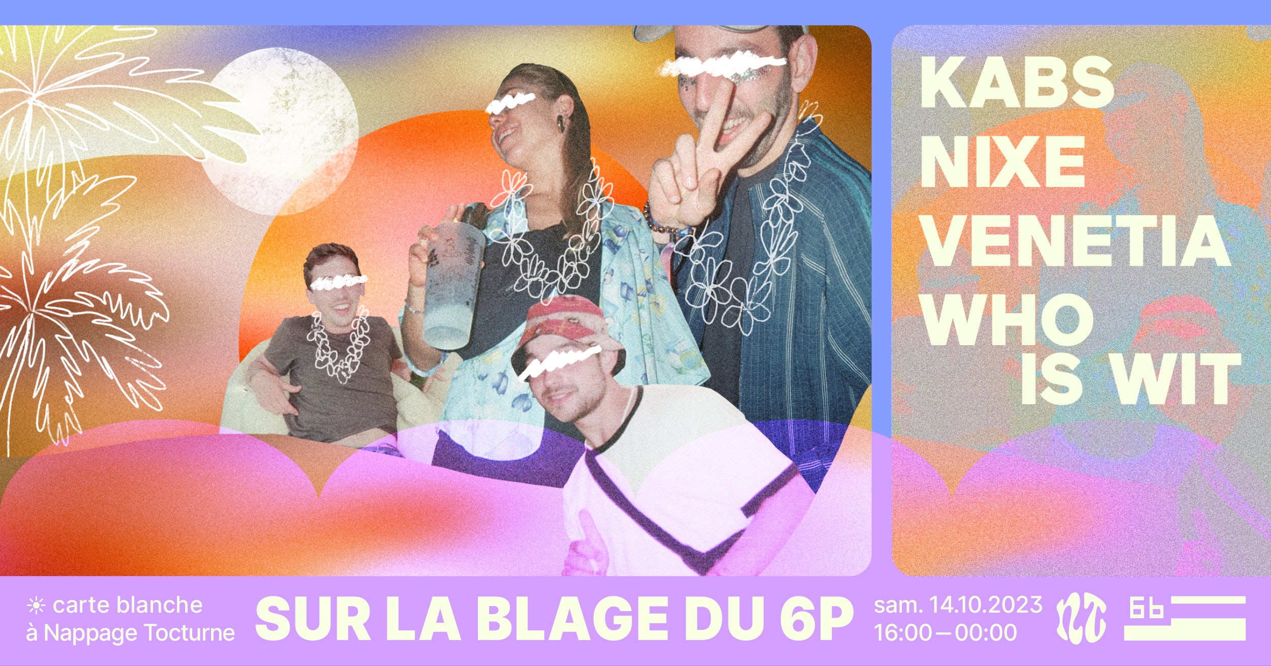 Nappage Tocturne Sur La Blage Du 6p | Venetia, Nixe  & More Cover