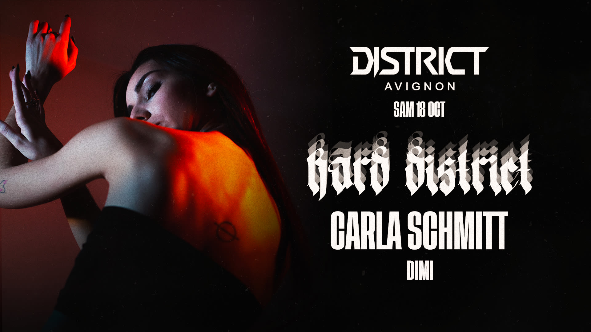Hard District (White Room) : Carla Schmitt - Dimi Cover