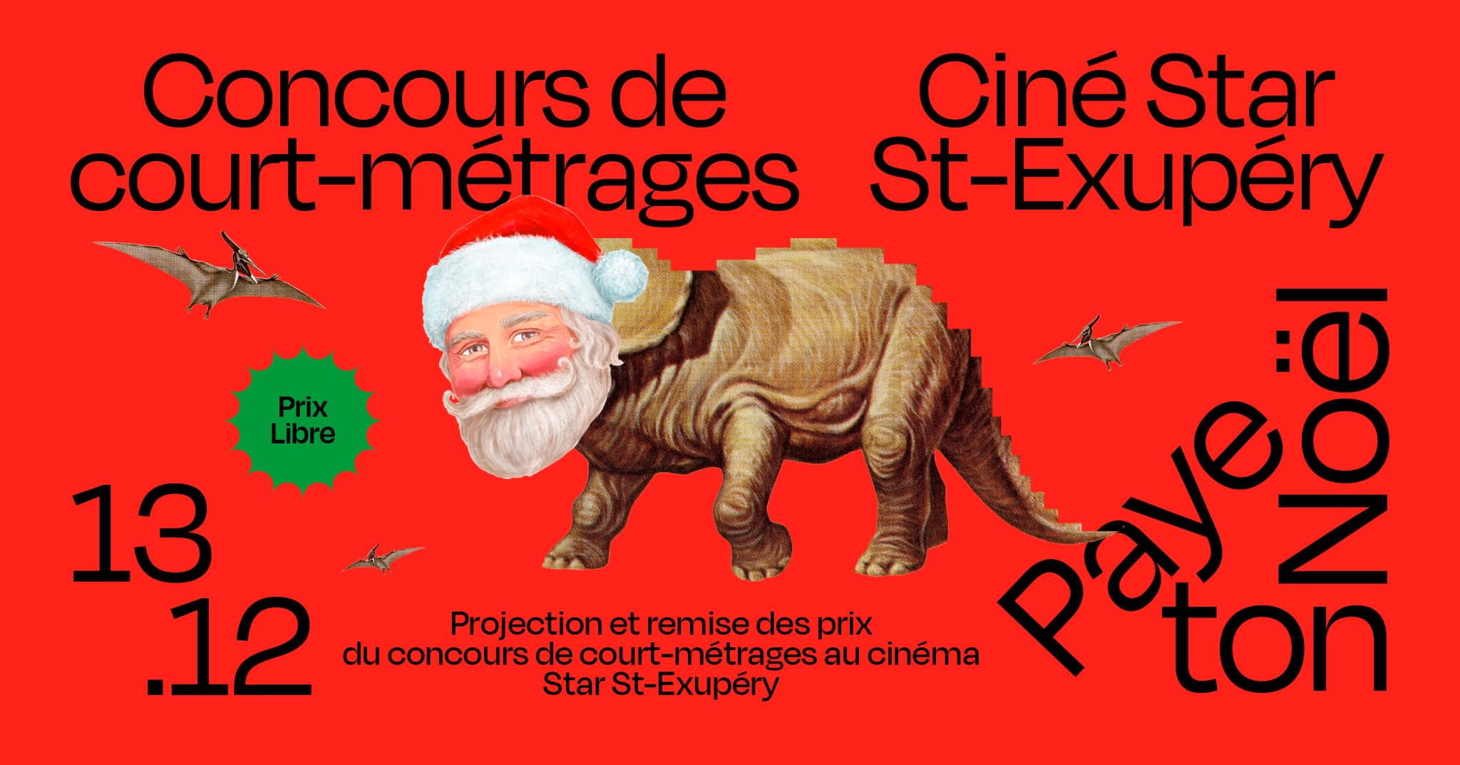 Paye Ton Court-Métrage 2022 // Cinéma Star St-Exupéry Cover