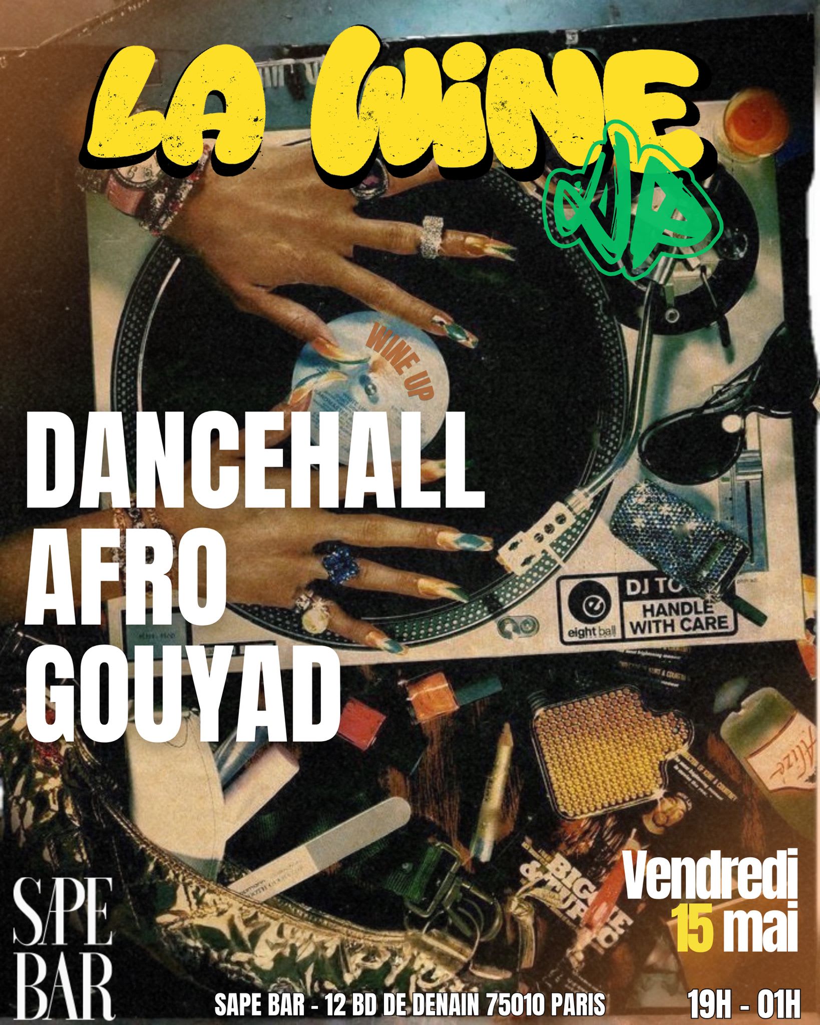 La Wine Up Party Cover