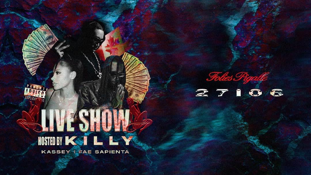 Live Show Hosted By Killy - Kassey - Fae Sapienta - 27 Juin Cover