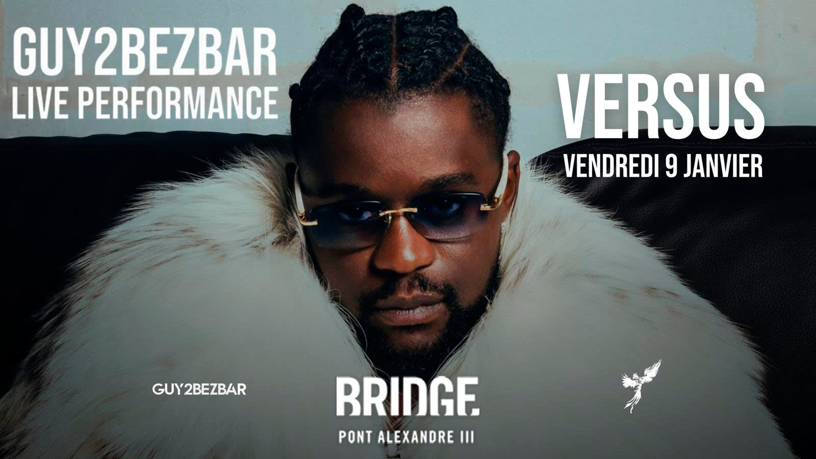 Bridge Club - Guy2bezbar Live Showcase Exclusif Paris -09.01 Cover