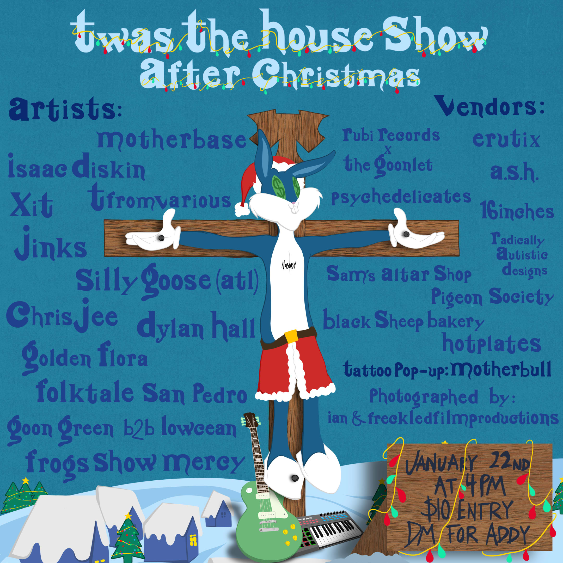 Twas The House Show After Christmas Cover