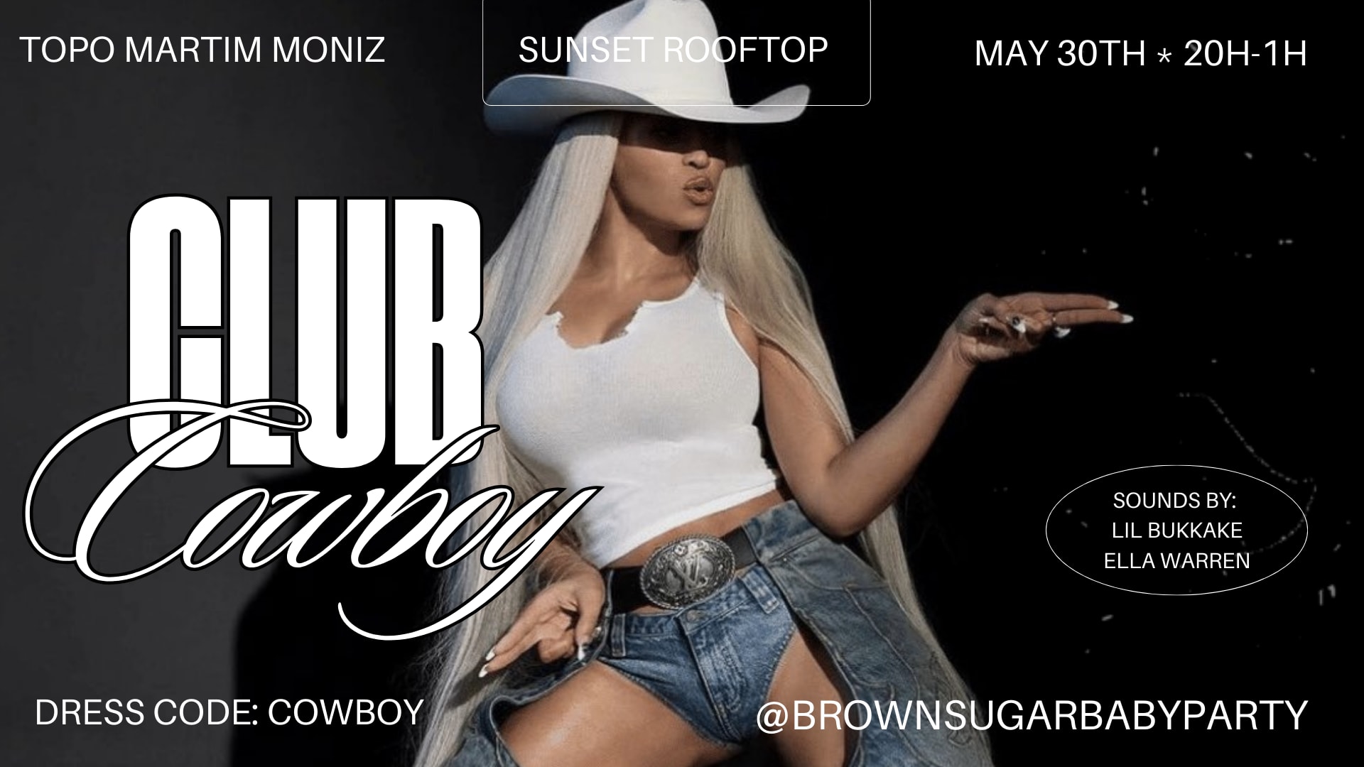 Club Cowboy -Sunset Rooftop Party Cover