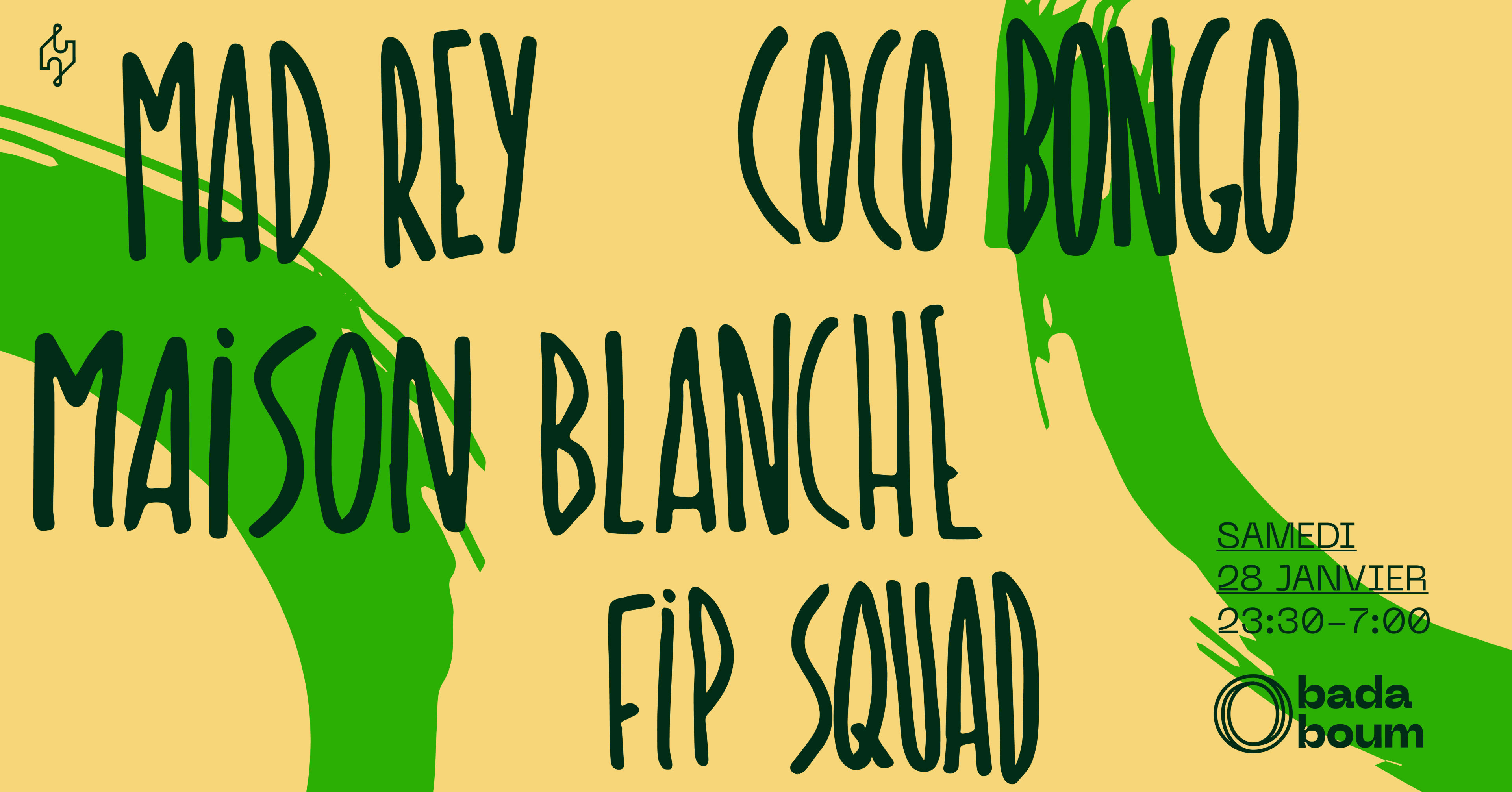 Club — Mad Rey (+) Coco Bongo (+) Maison Blanche (+) Fip Cover