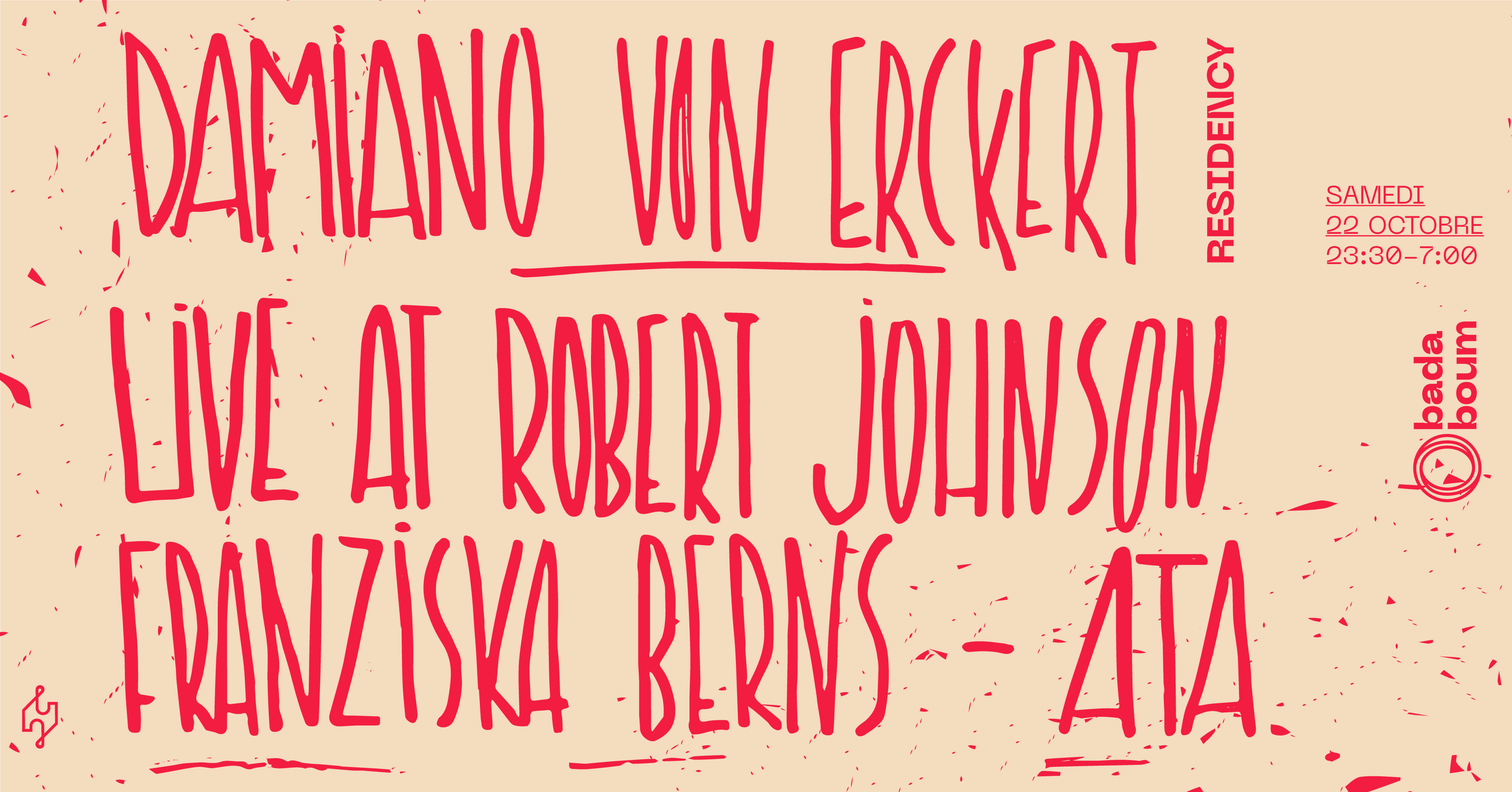 Damiano Von Erckert Residency — Live At Robert Johnson Cover