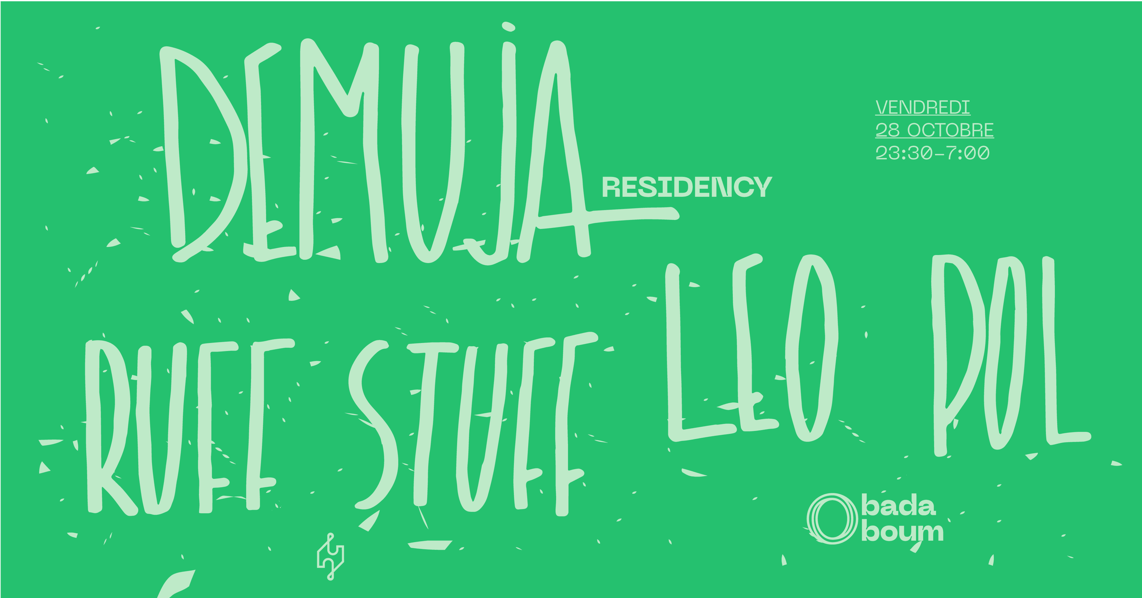 Demuja Residency — Leo Pol (+) Ruff Stuff Cover