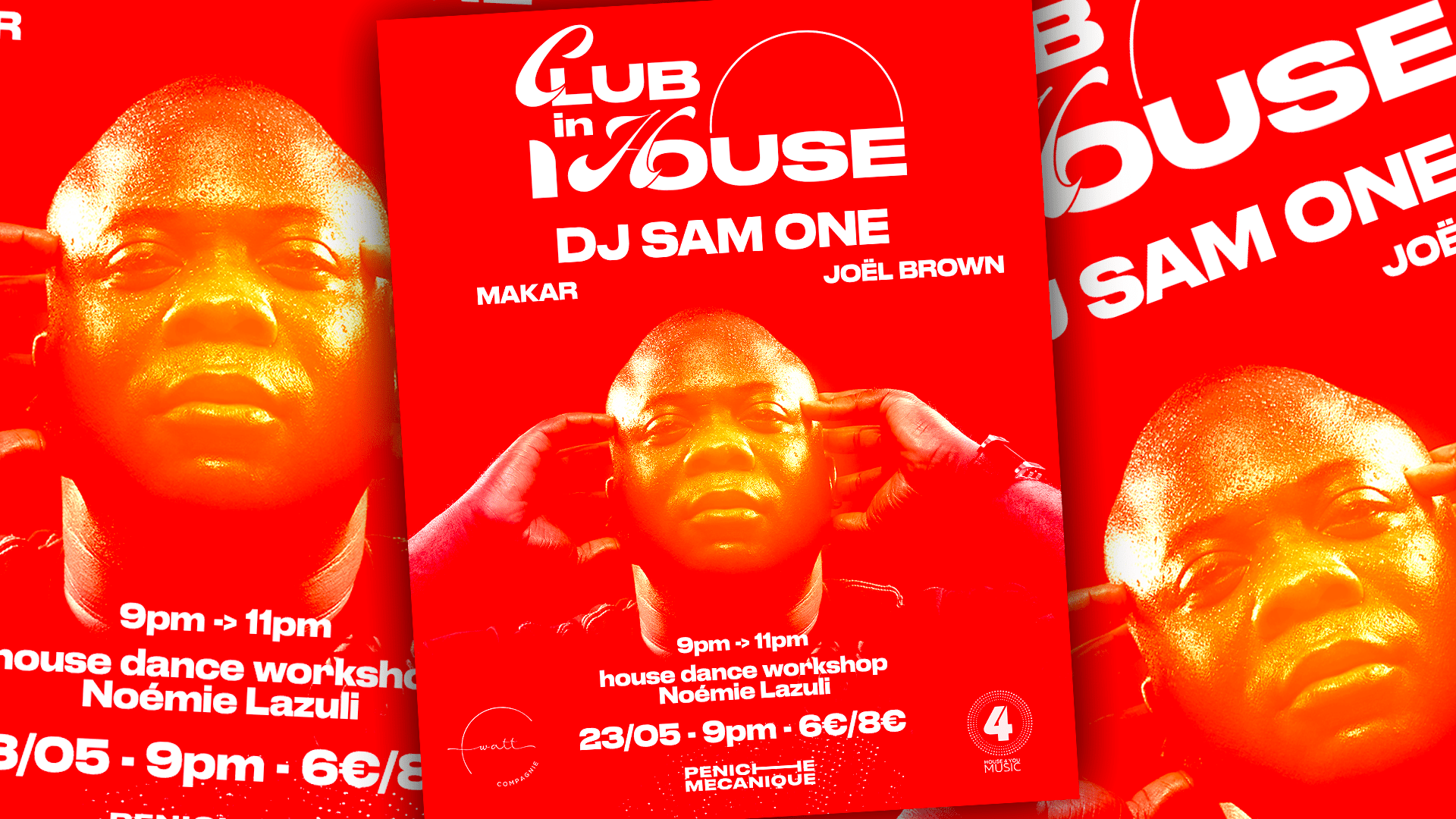 Club In House W/ Sam One Cover
