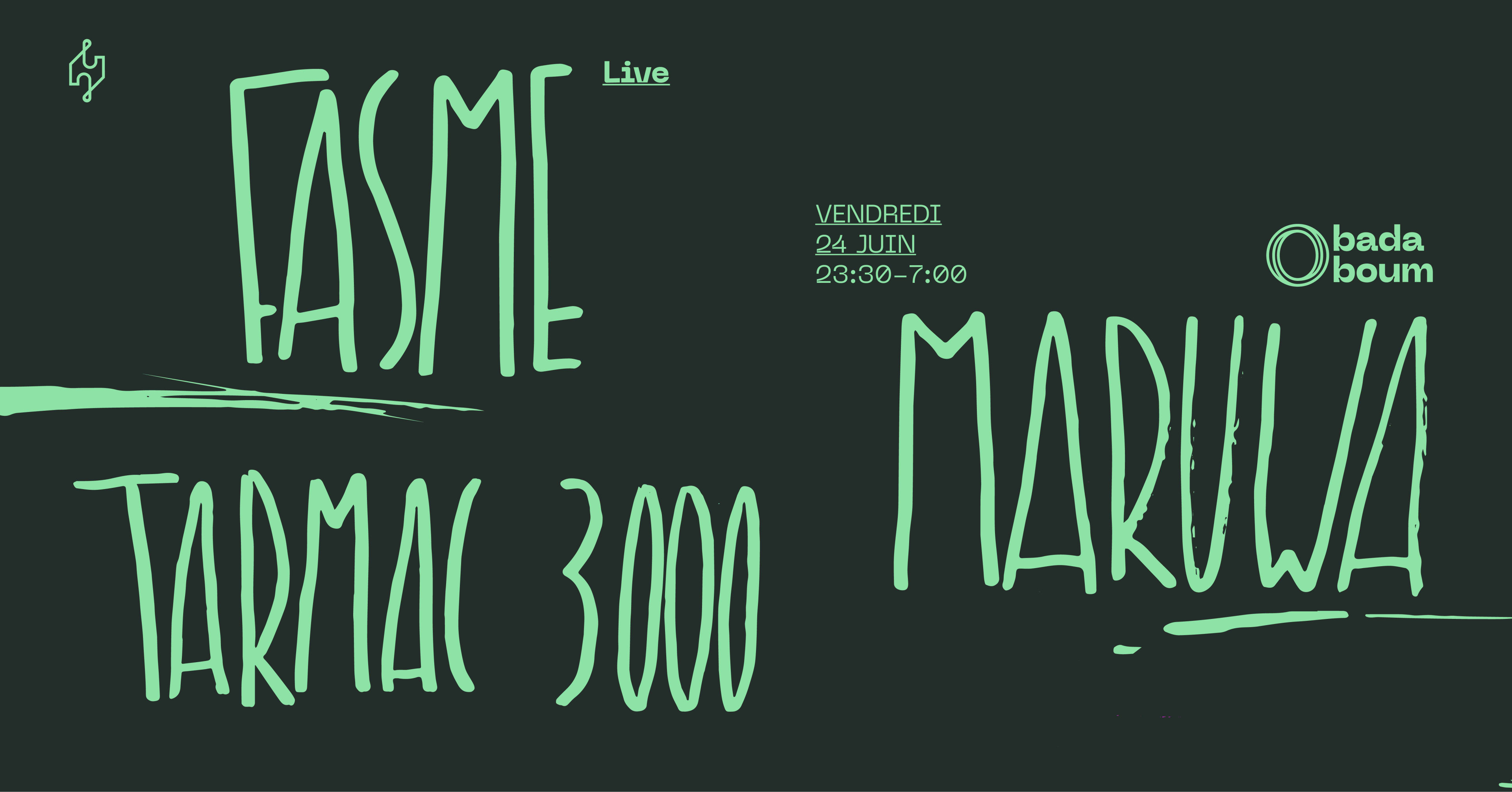 Club — Fasme Live (+) Maruwa (+) Tarmac 3000 Cover