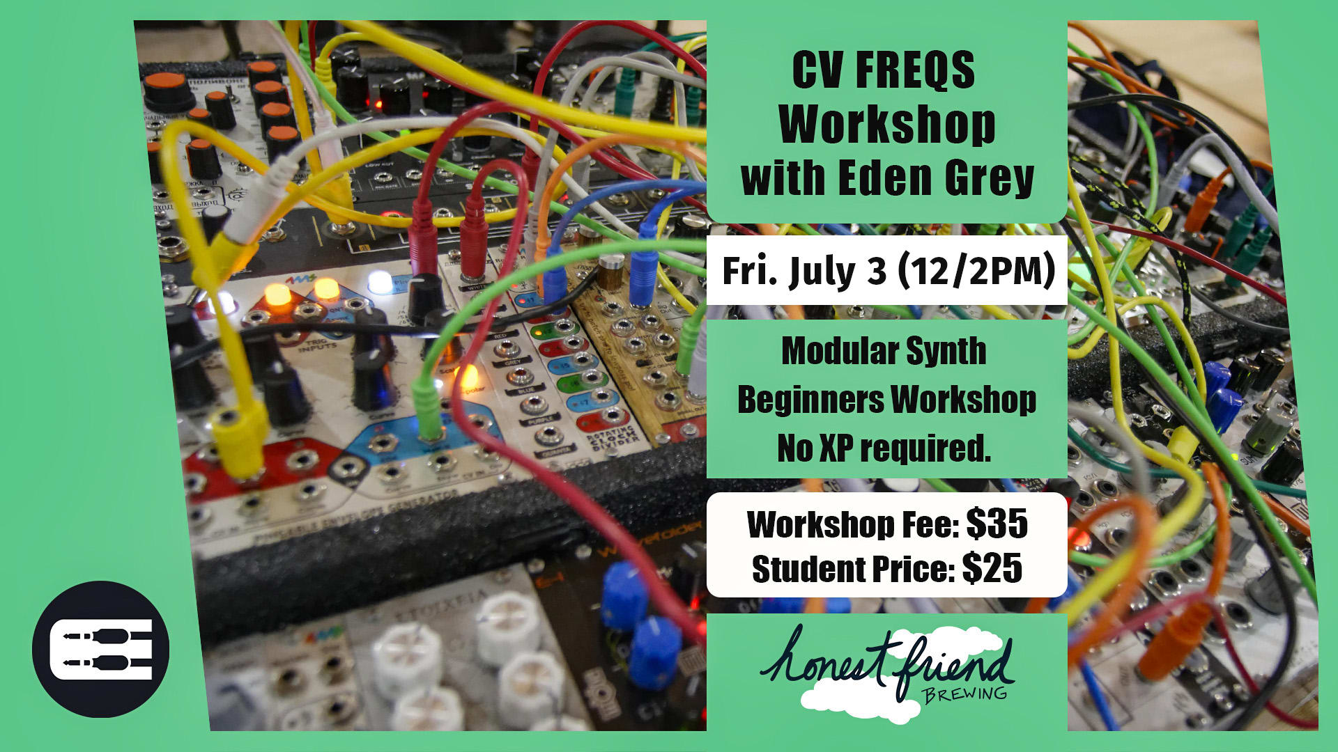 Workshop With Eden Grey At Honest Friend Brewing Cover