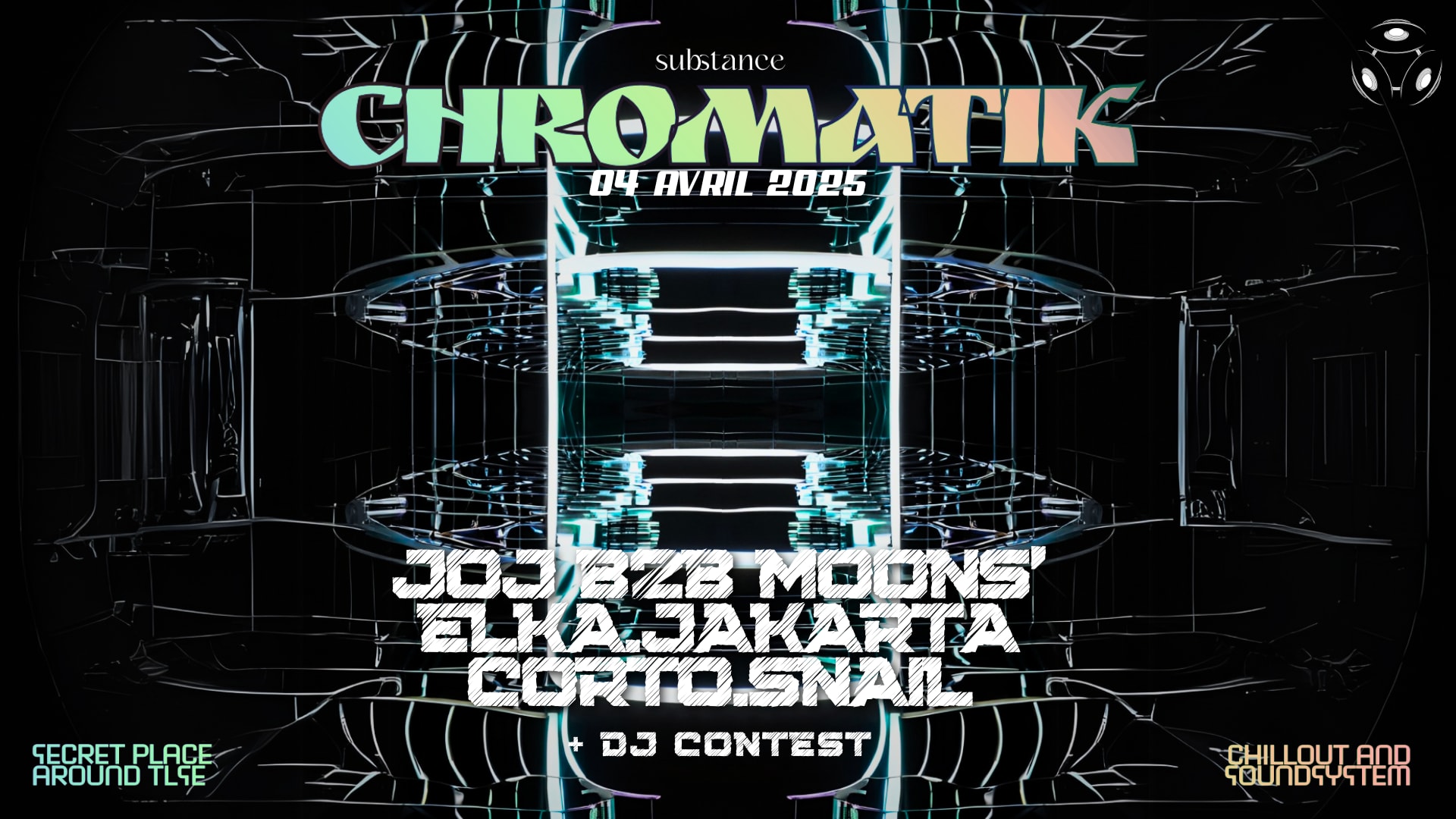 Chromatik /Corto, Elka, Jakarta, Joj B2b Moons', Snail Cover