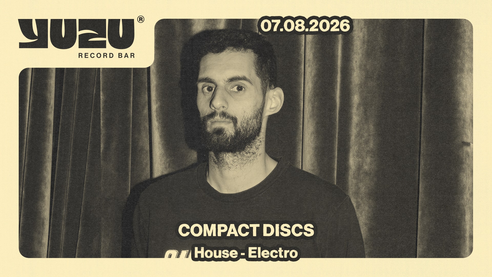Dj Set : Compact Discs @Yuzu Record Bar Cover