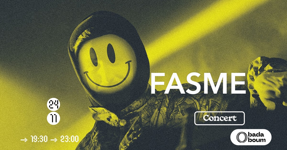 Concert — Fasme (+) Too Smooth Christ (+) Ubik Cover