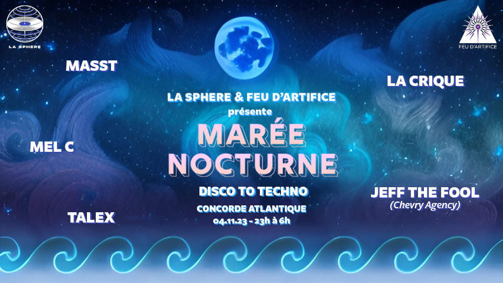 La Sphere X Feu D'artifice : Marée Nocturne Cover