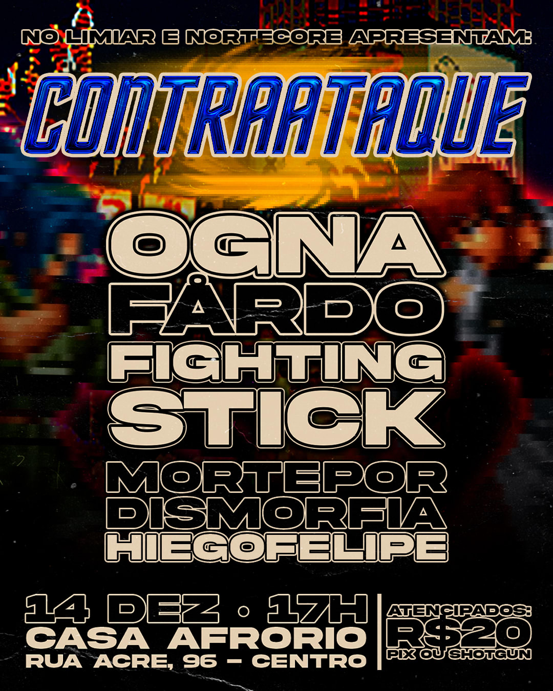 Contra Ataque: Ogna, Fardo, Fightin Stick E Mais! Cover