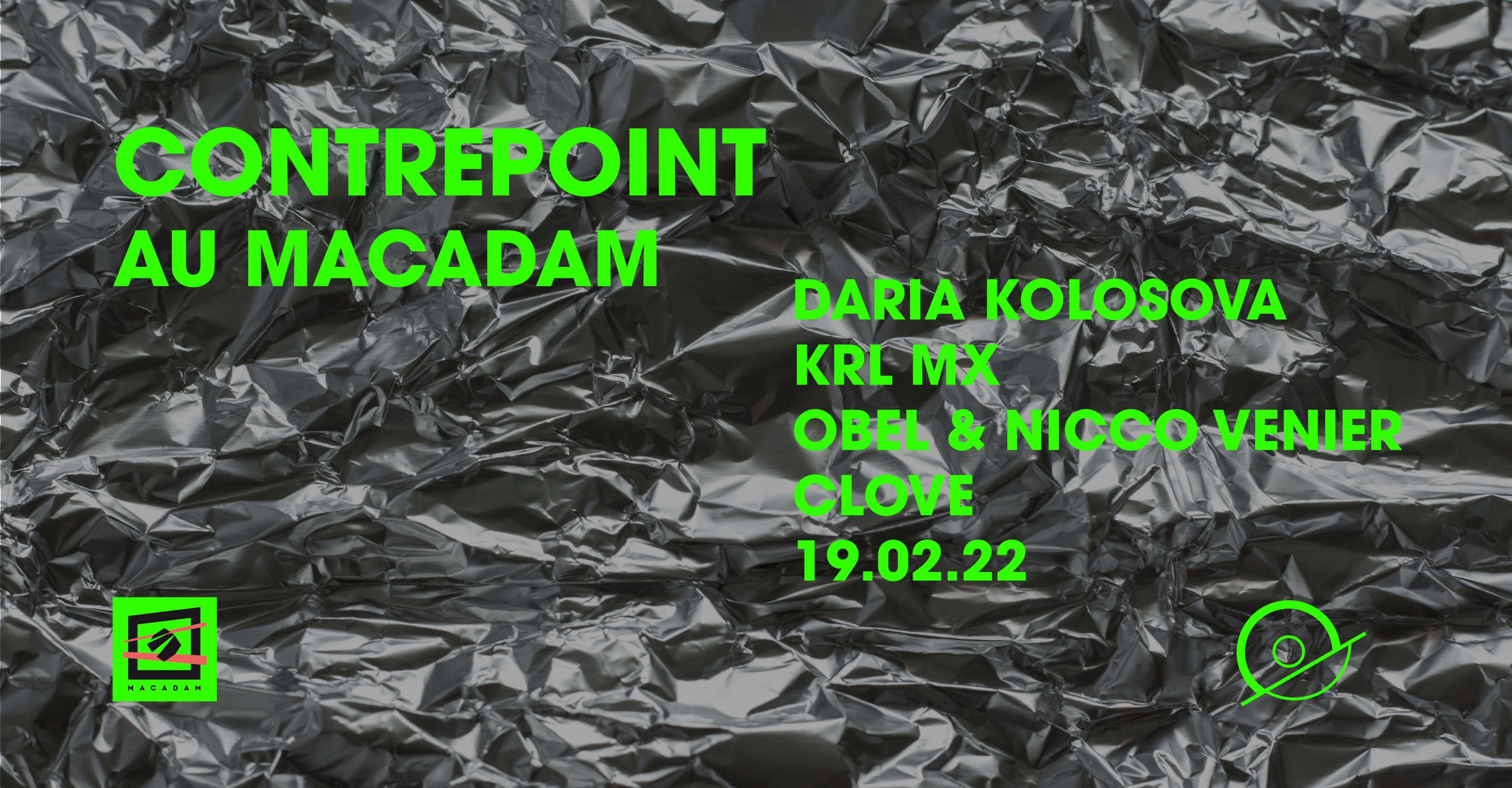 Contrepoint W/ Daria Kolosova, Krl MX  Cover
