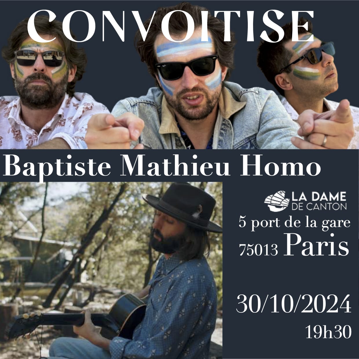 Convoitise X Baptiste Mathieu Homo Cover