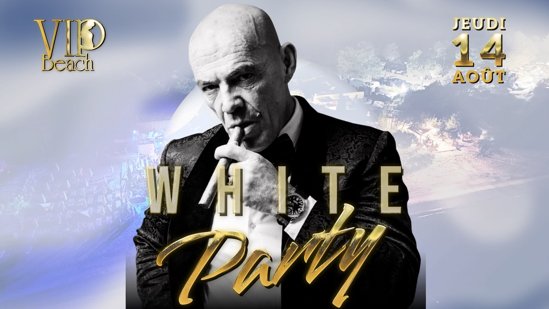 White Party W/ Dj Corti • 14 Août Cover