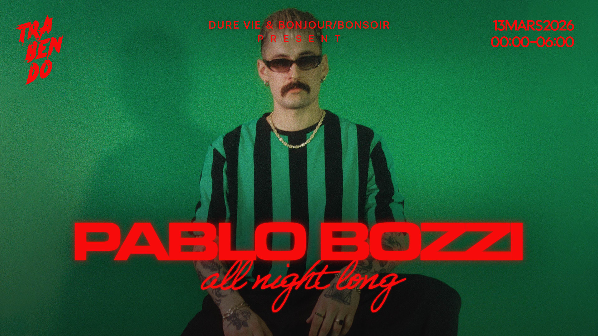 Pablo Bozzi All Night Long Cover