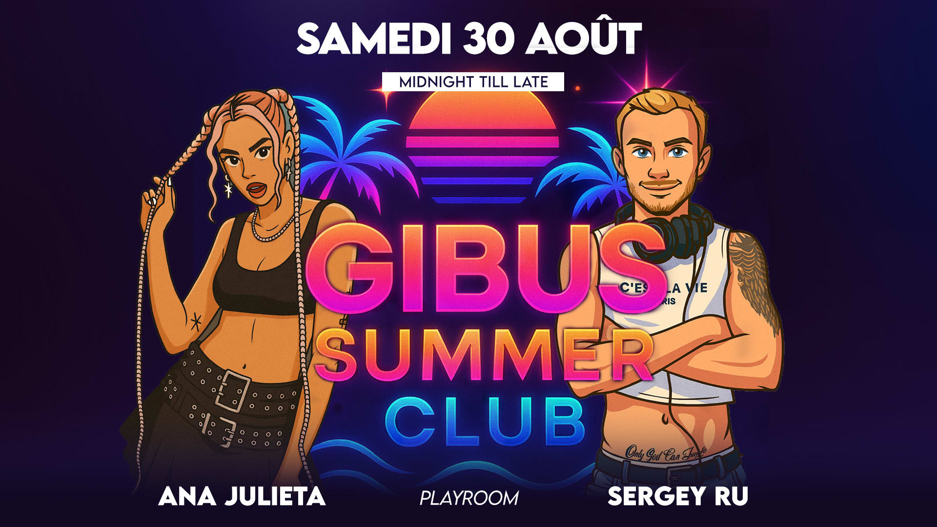 Gibus Summer Club 30/08 - Closing Cover