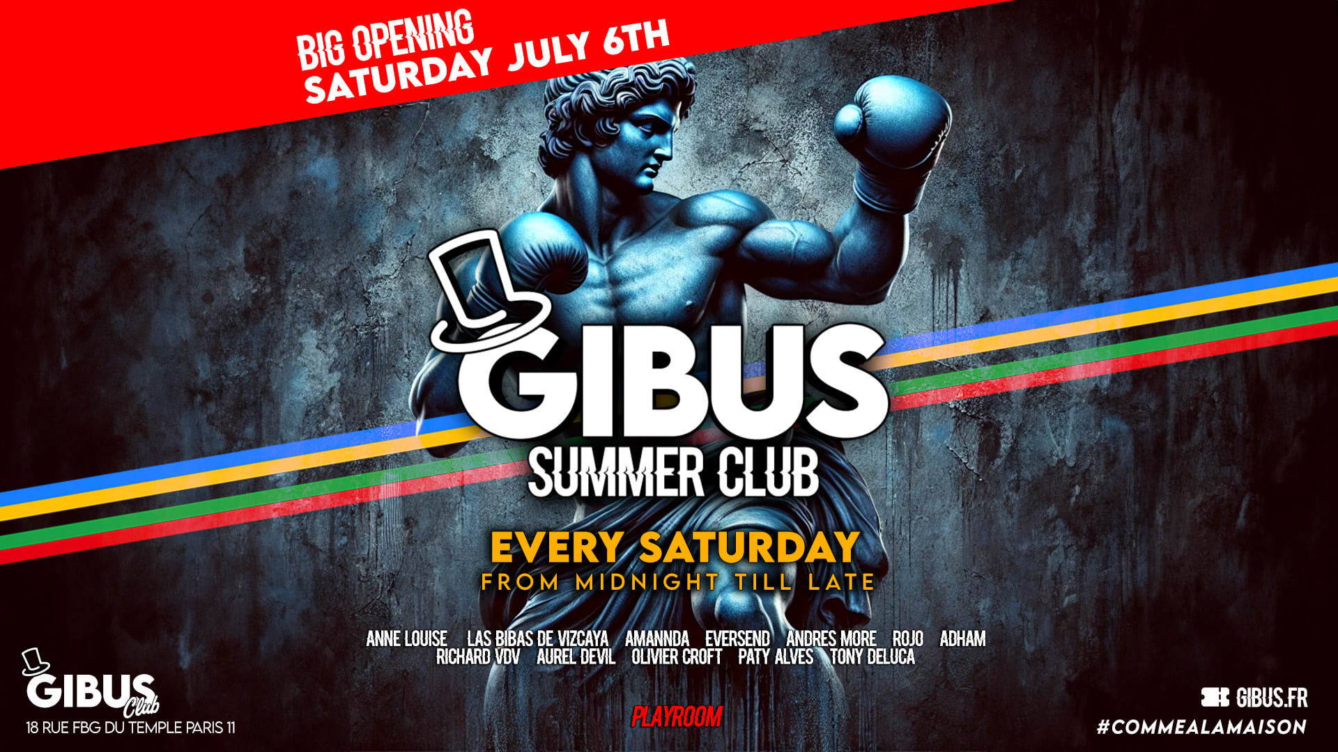 Gibus Summer Club - Big Opening Cover