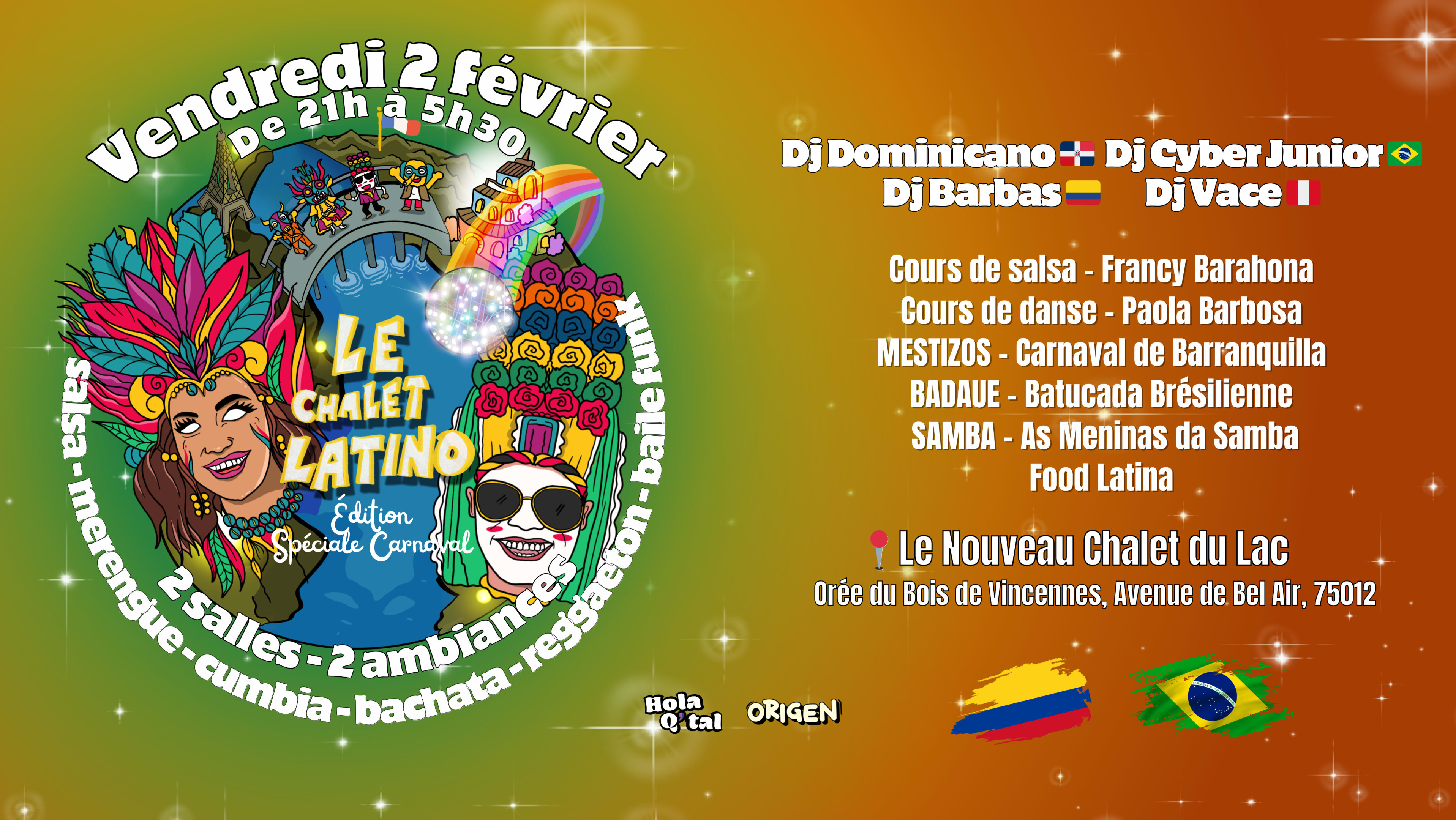 Chalet Latino - Edition Spéciale Carnaval Latino Cover