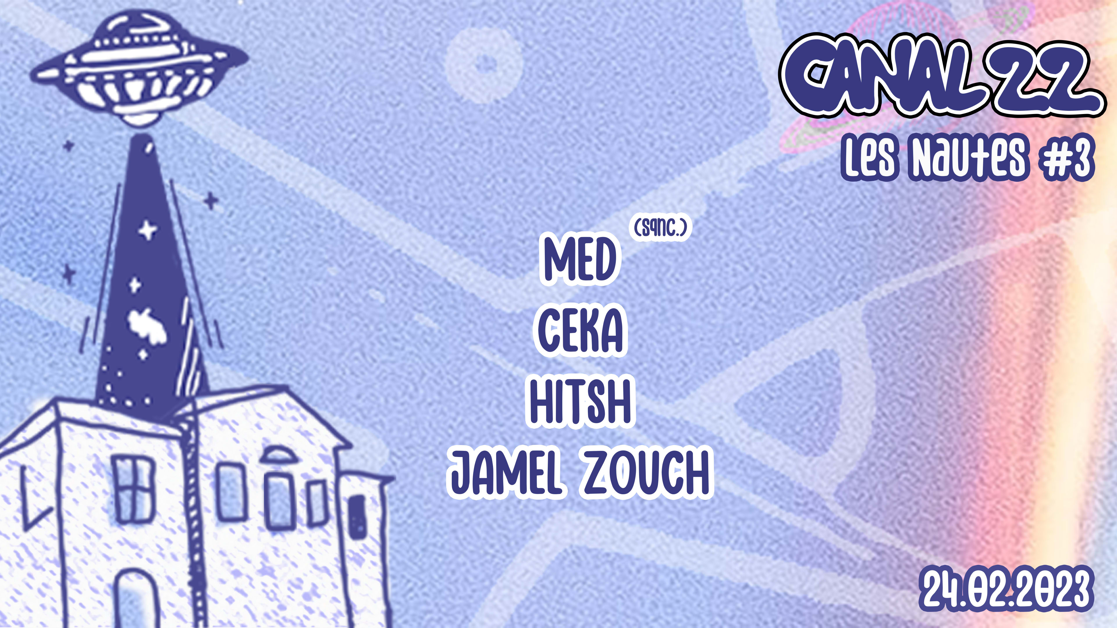 Canal 22 X Les Nautes #3 Cover