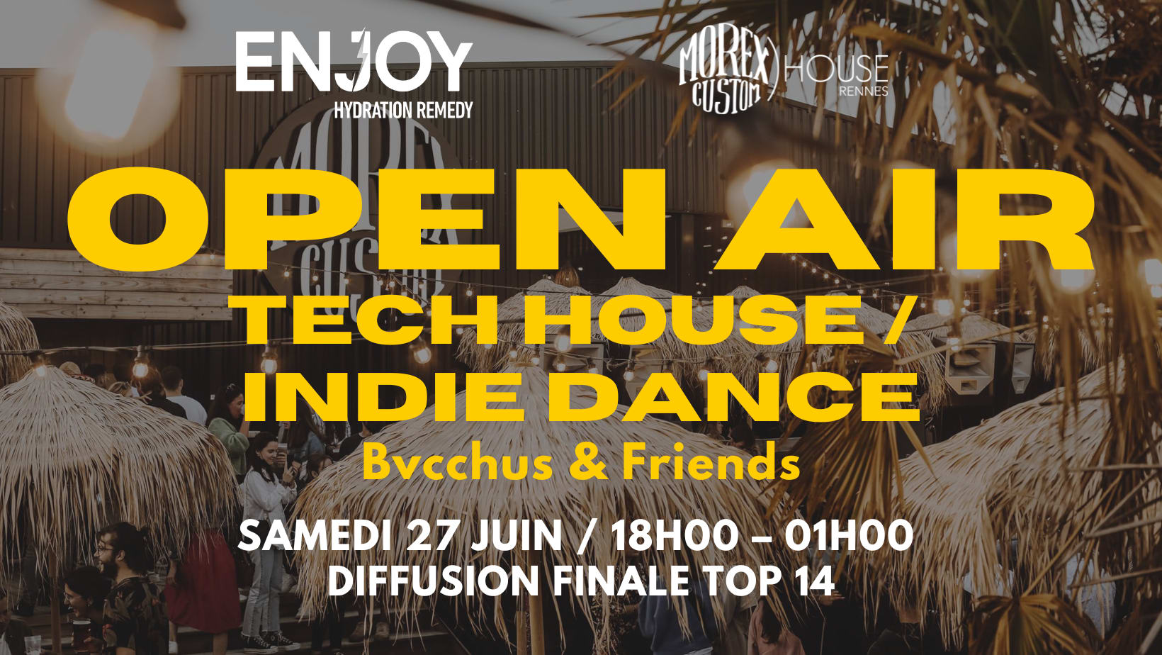 Bvcchus & Friends // Open Air // Gratuit // Enjoy Remedy Cover