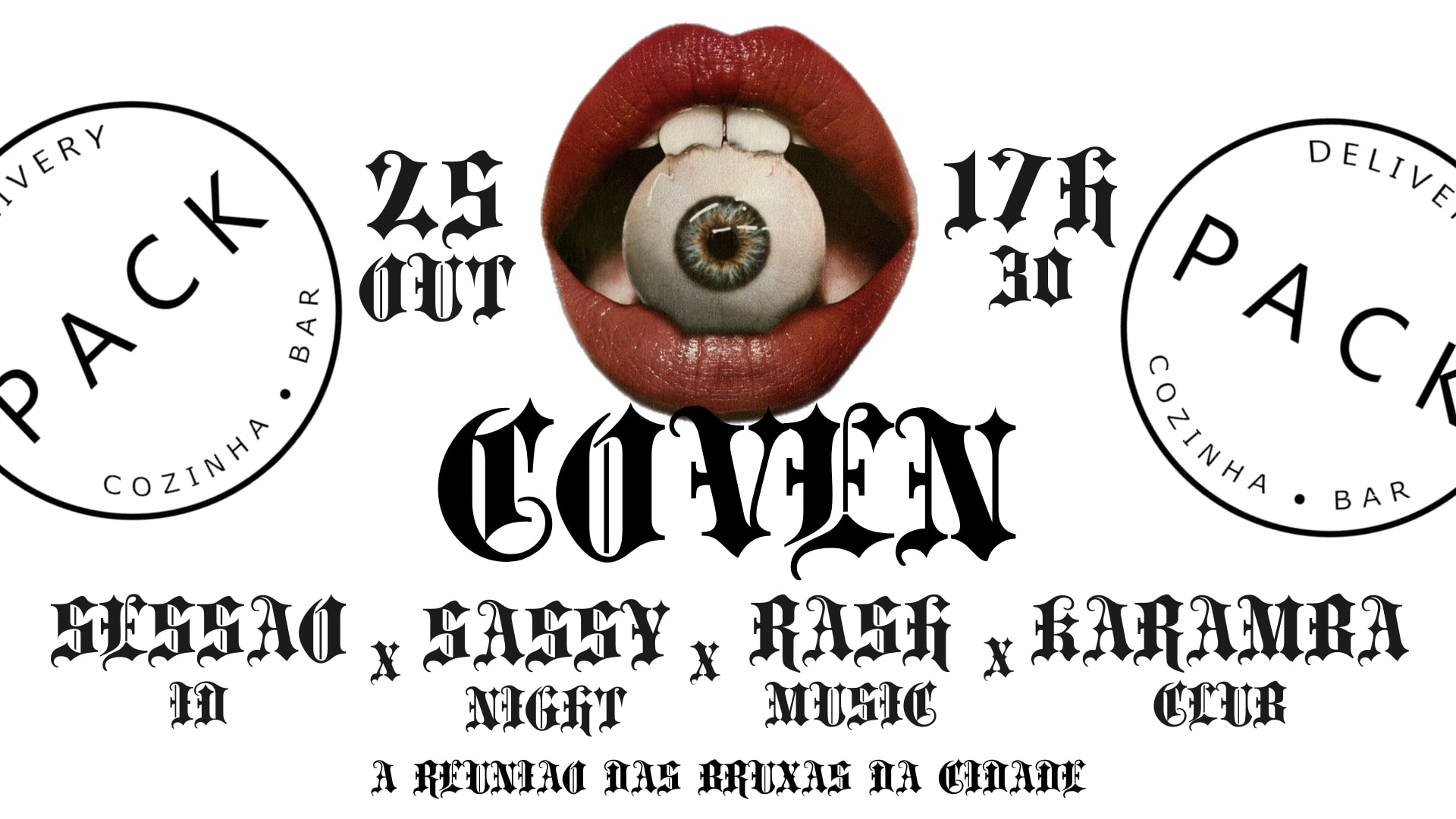 Coven A Reunião Das Bruxas Da Cidade [Pack Halloween Party] Cover