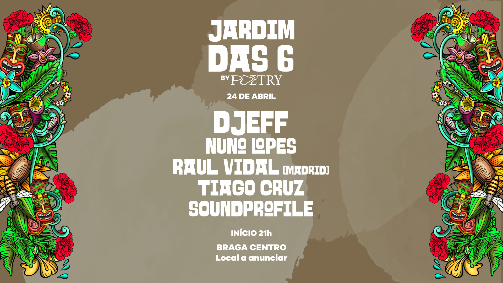 Jardim Das 6 By Poetry - Abril 2024 Cover