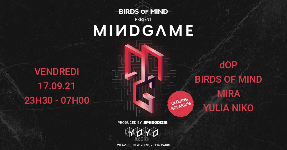 Mindgame By Aphrodizia | Dop-Birds Of Mind-Mira-Yulia Niko Cover