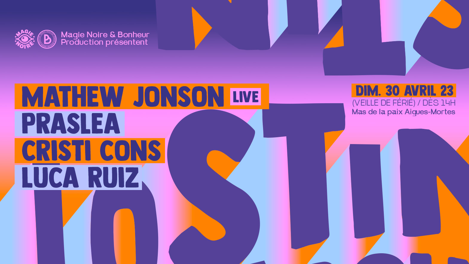 Lost In Camargue : Mathew Jonson Live, Praslea & Cristi Cons Cover