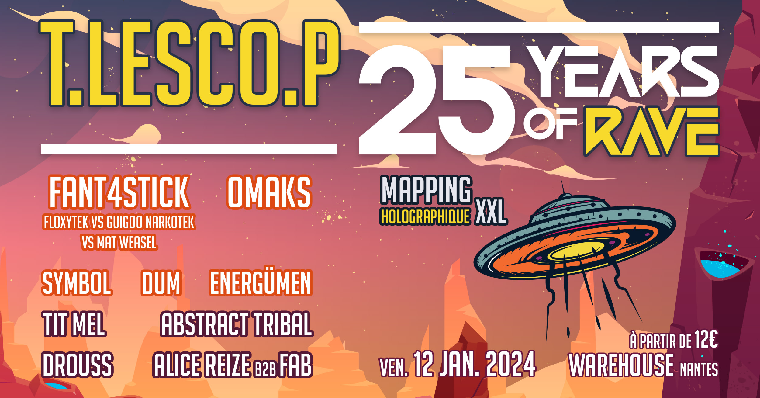 25 Ans Du Sound System T.Lesco.P - Warehouse Nantes Cover