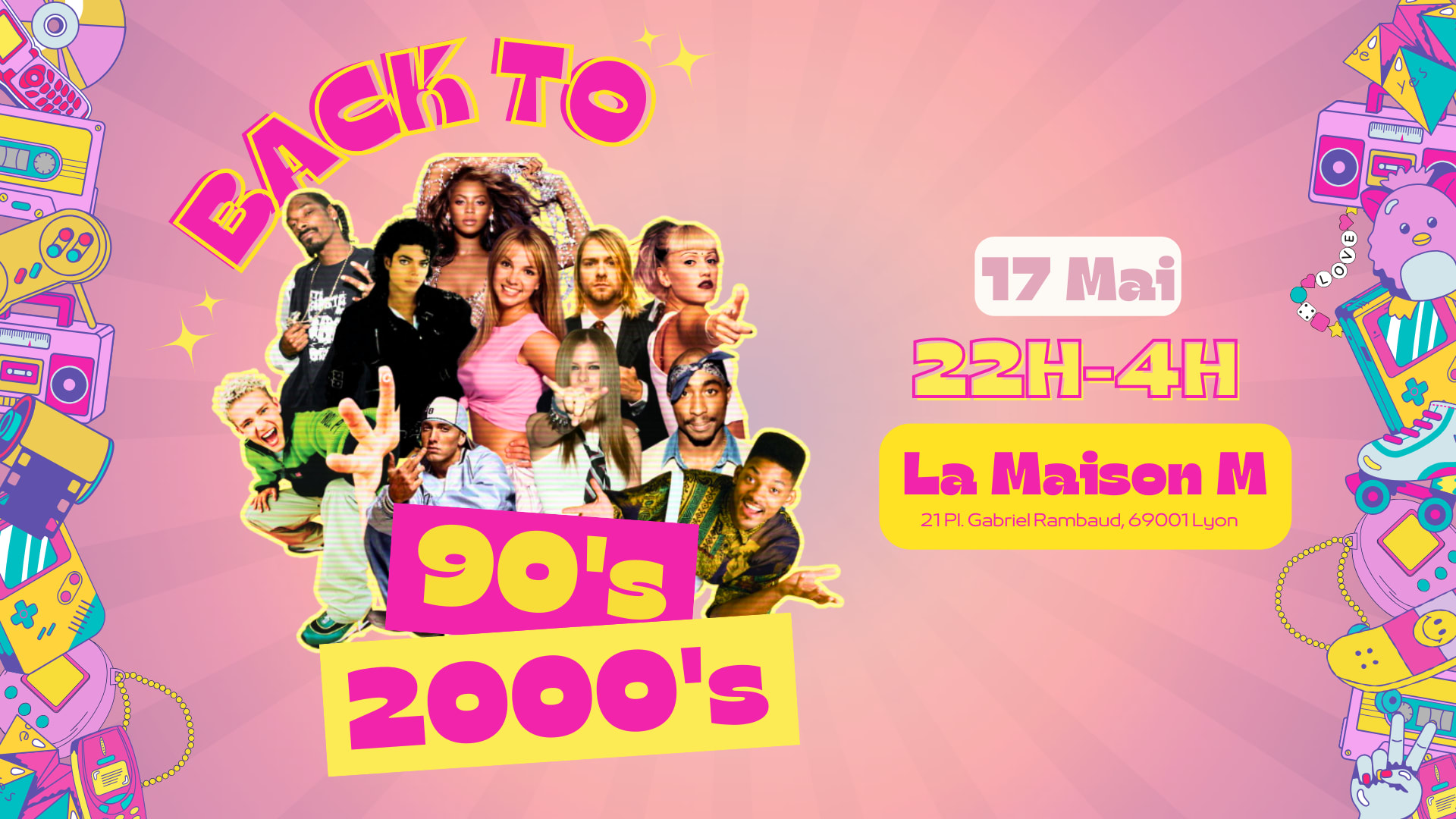 Back To 90's/2000's Revient À La Maison M Cover