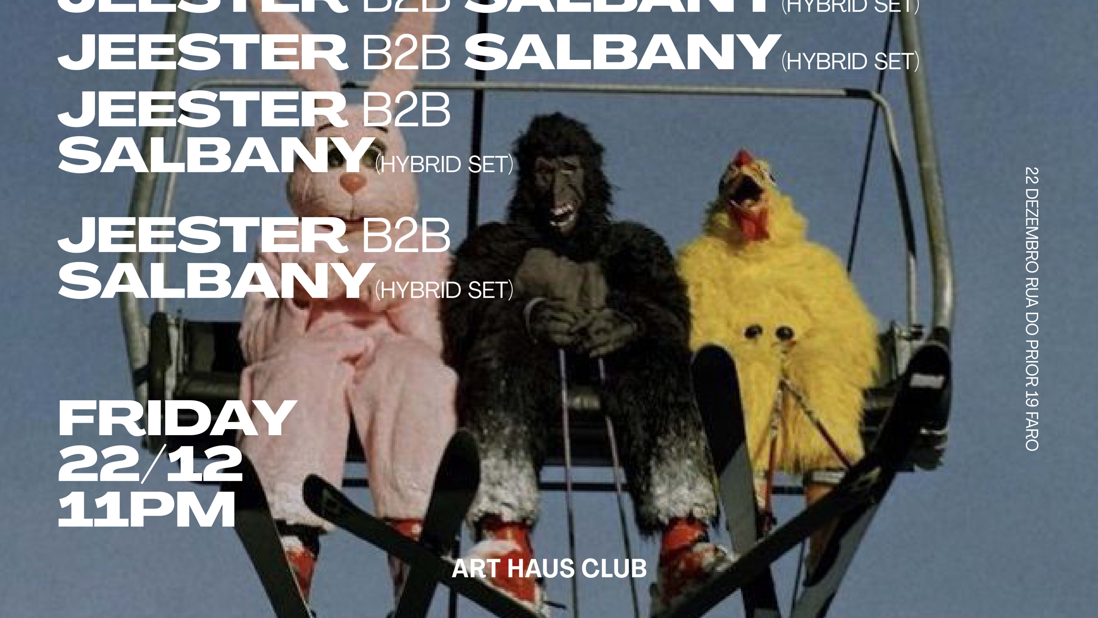 Jesterr B2b Salbany - Hybrid Set - Art Haus Club Cover