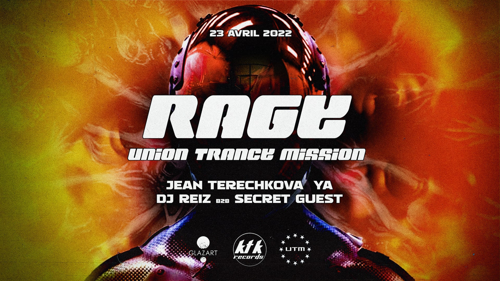 Ktk X Utm : Jean Terechkova, Ya, Dj Reiz B2b Secret Guest Cover