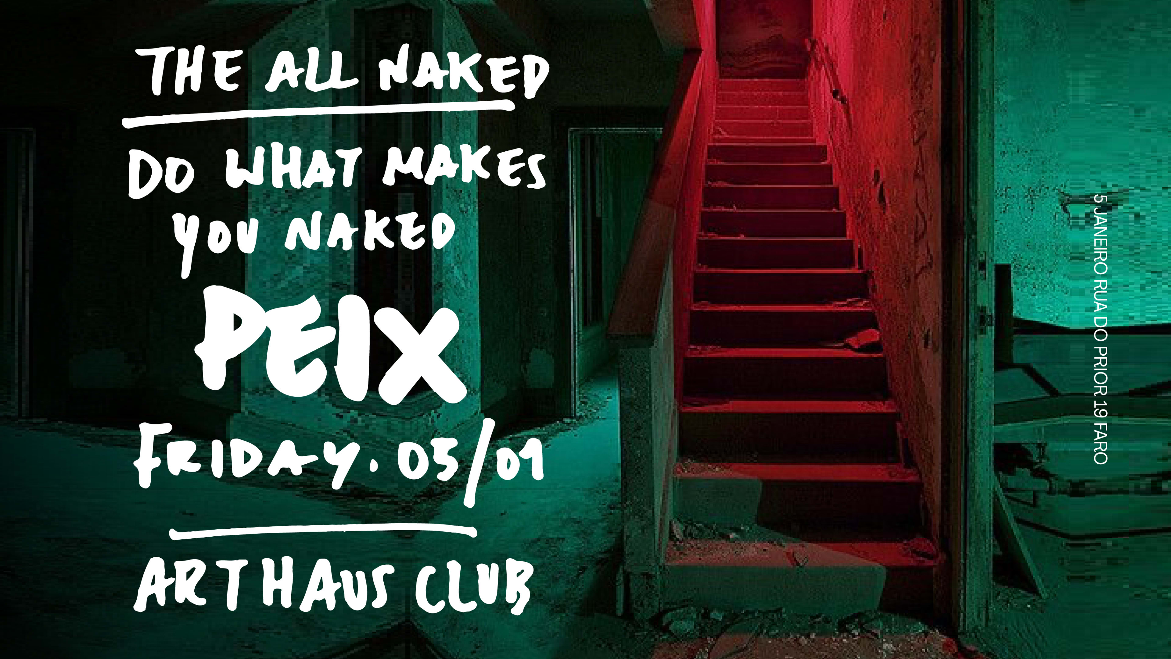 Theallnaked - Peix - Art Haus Club Cover