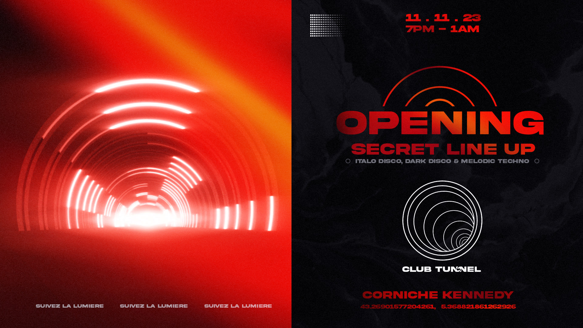 Club Tunnel - Opening Cover