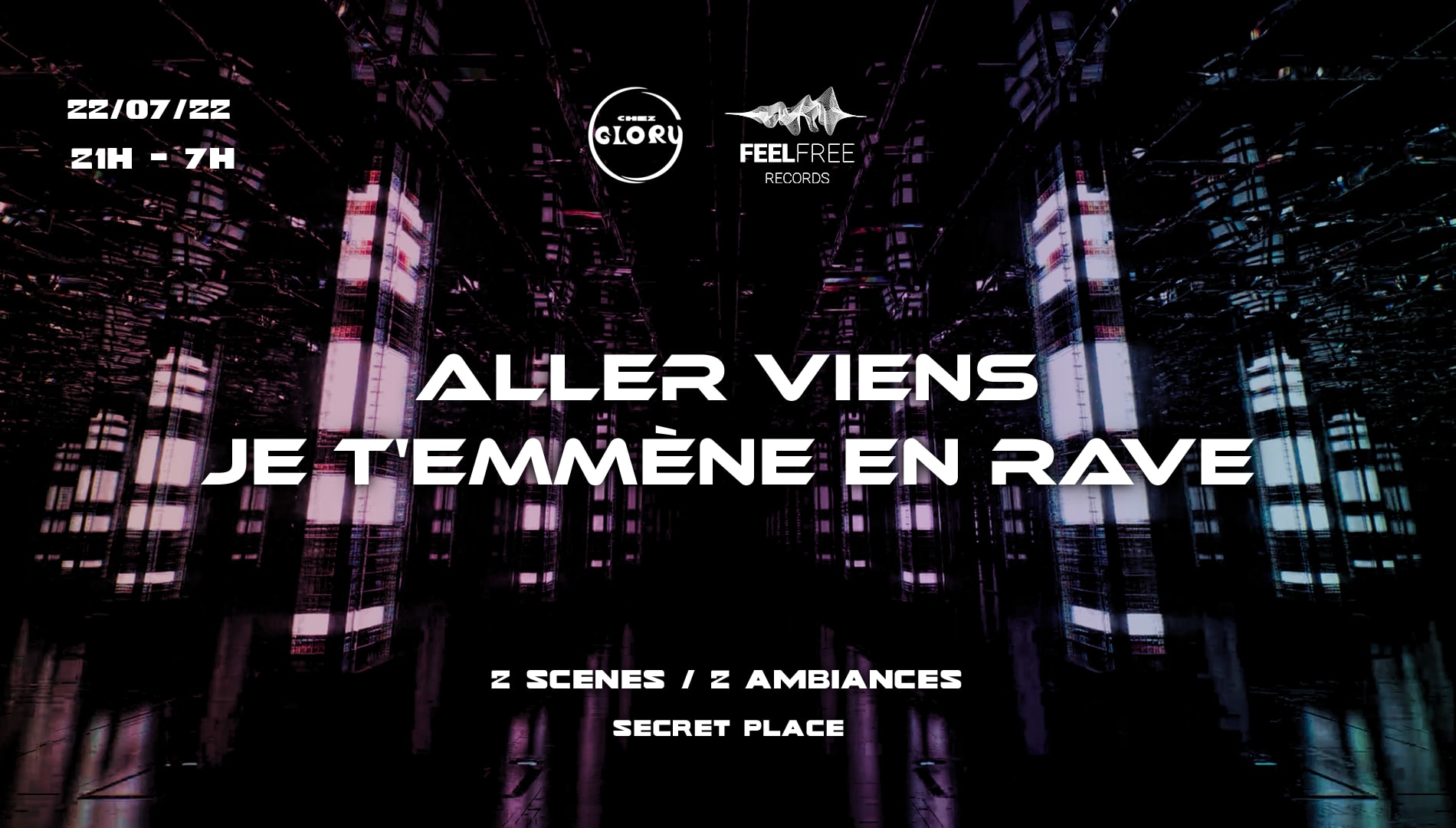 Chez Glory X Ffr - Allez Viens, Je T’Emmène En Rave Cover