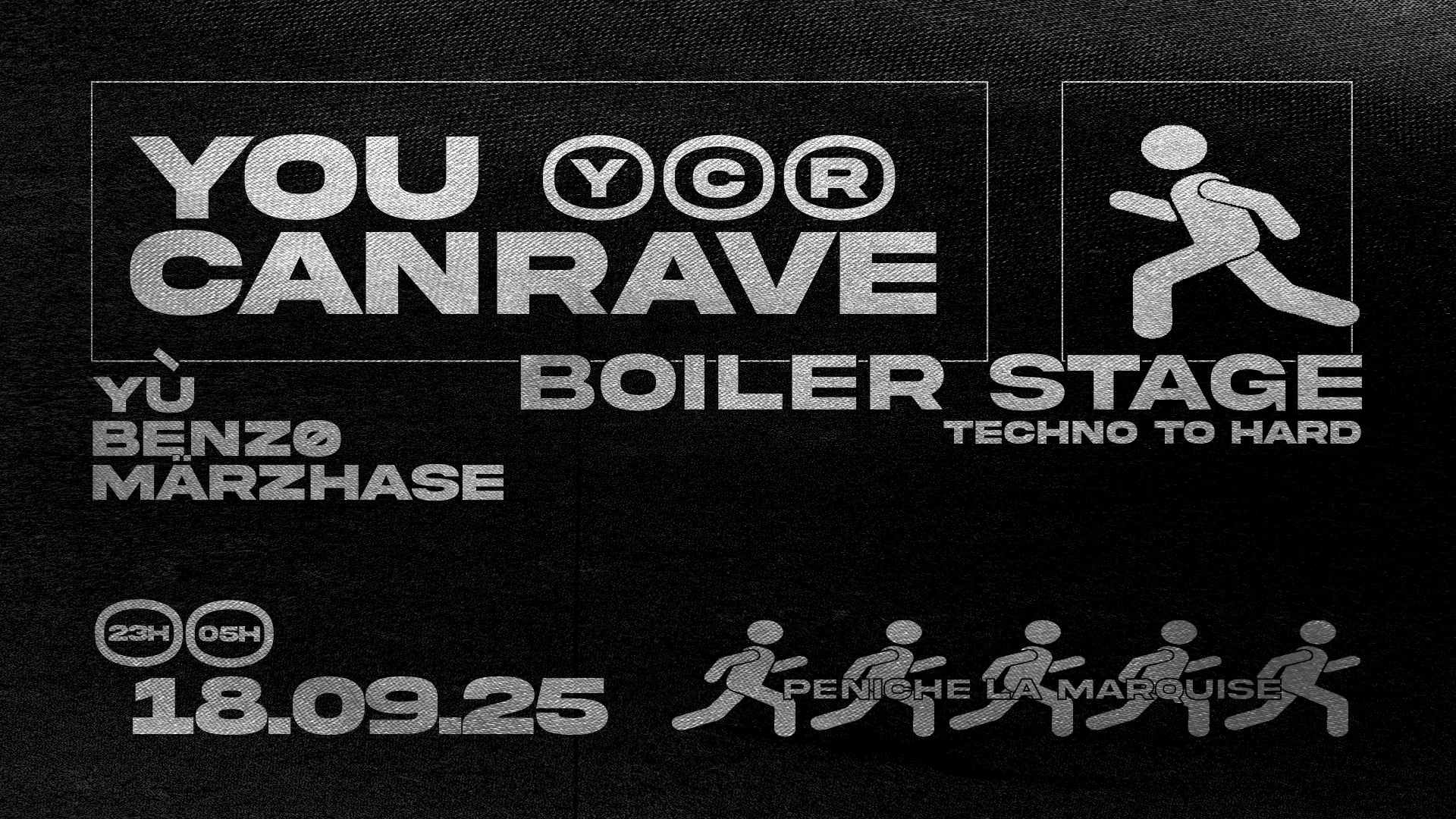 You Can Rave#1 [Boiler Stage] Cover