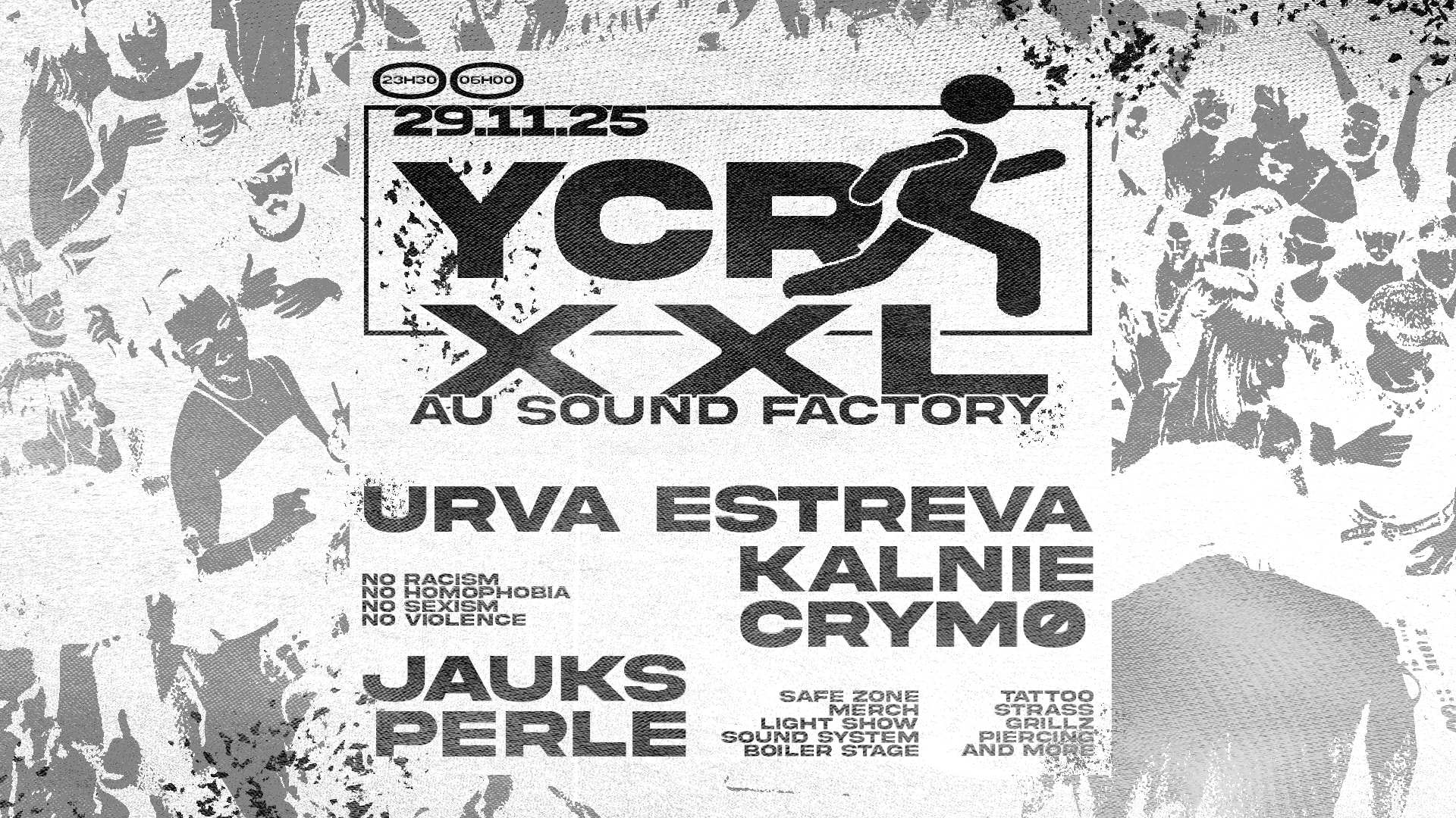 You Can Rave Xxl [Boiler Stage] Au Sound Factory Cover