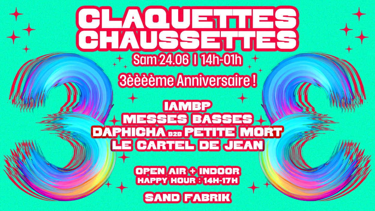 Claquettes Chaussettes : 3ème Anniversaire ! (In & Outdoor) Cover
