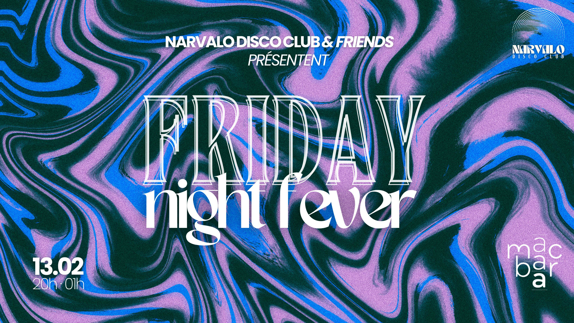Narvalo Disco Club & Friends : Friday Night Fever #2 Cover