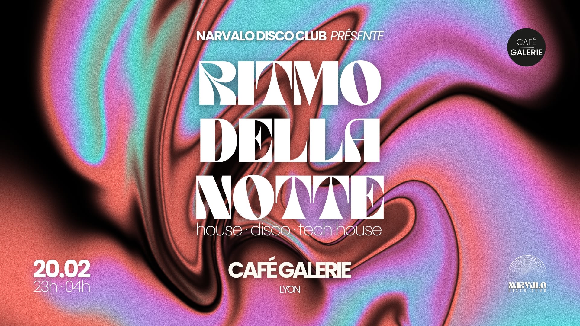 Narvalo Disco Club : Ritmo Della Notte Cover