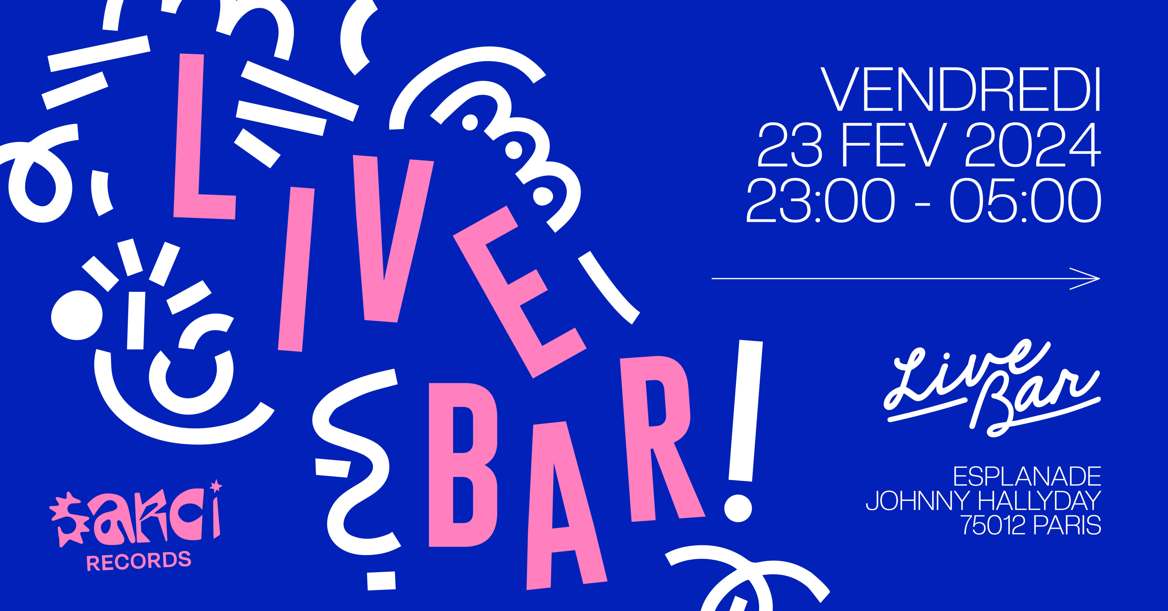 Sarci Records All Night Long X Live Bar Cover